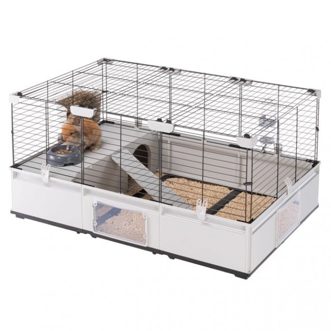 FERPLAST Modular 2 - cage for rabbit and domestic guinea pig - 109 x 72 x 56cm FERPLAST Modular 2 - cage for rabbit and domestic guinea pig - 109 x 72 x 56cm