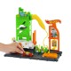 Hot Wheels City Super Recharge Fuel Station with 1:64 Scale Toy Car
