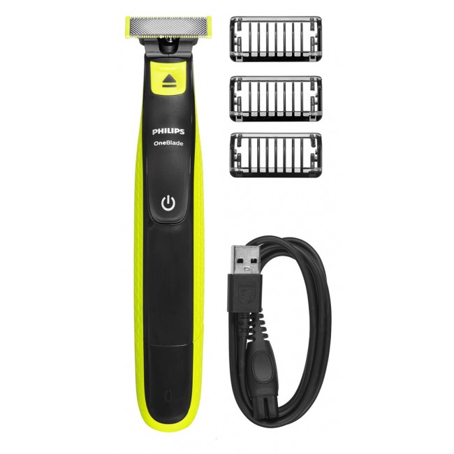 Philips Norelco OneBlade QP2724/10 men's shaver Foil shaver Trimmer Grey, Lime Philips Norelco OneBlade QP2724/10 men's shaver Foil shaver Trimmer Grey, Lime
