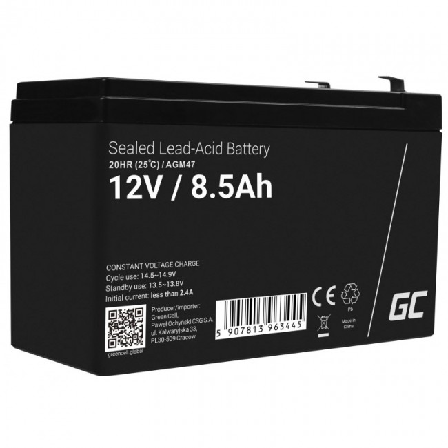 Green Cell AGM47 AGM/gel battery 12V 8.5AH Green Cell AGM47 AGM/gel battery 12V 8.5AH