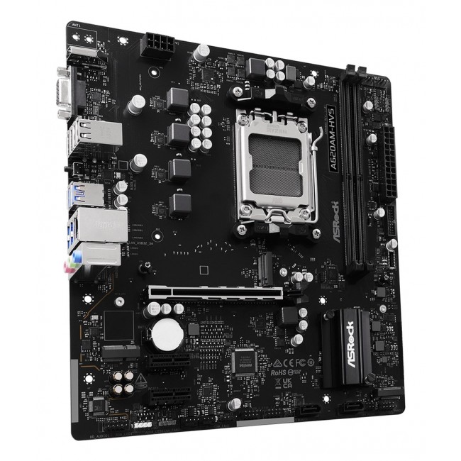 Asrock A620AM-HVS AMD A620A Socket AM5 micro ATX