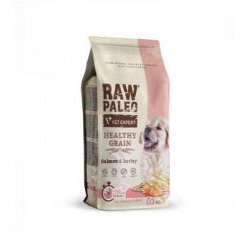 Raw Paleo Healthy Grain Puppy Salmon and barley - dry dog food - 10 kg