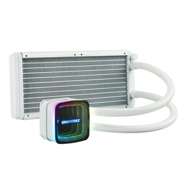 Enermax ELC-AQFA240-SQA-W computer cooling system Processor Liquid cooling kit 12 cm White 1 pc(s) Enermax ELC-AQFA240-SQA-W computer cooling system Processor Liquid cooling kit 12 cm White 1 pc(s)