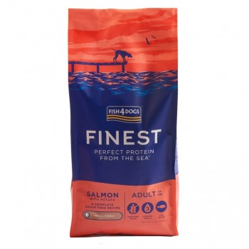 FISH4DOGS Finest Small breed Salmon - dry dog food - 6kg