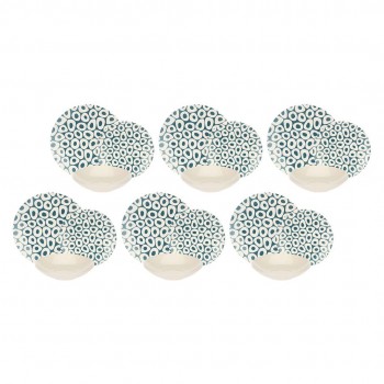 ROSE&TULIPANI SEA STONES Serwis obiadowy dla 6 os b