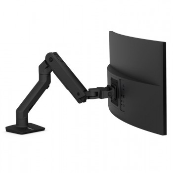 Ergotron HX DESK MONITOR ARM MBK/42IN 9-19KG TILT 75 MIS-D 10Y W