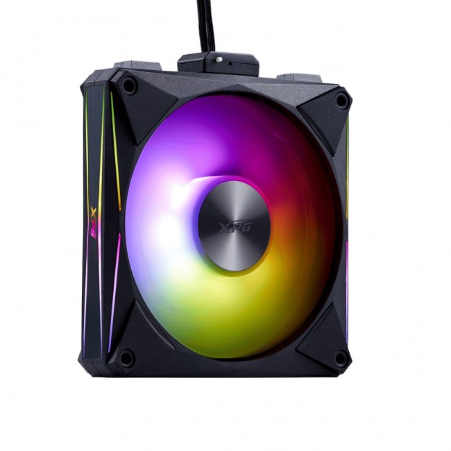 XPG HURRICANE MAG 120 ARGB PWM magnetic fan - Black XPG HURRICANE MAG 120 ARGB PWM magnetic fan - Black
