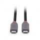 Lindy 2m USB 4 240W Type C Cable, Anthra Line