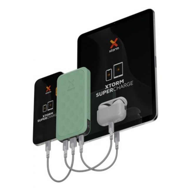 Xtorm FS5103U power bank Lithium Polymer (LiPo) 10000 mAh Green