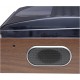 Denver VPR-190MK2 Retro Turntable with Radio and Built-in Speakers