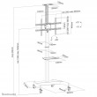Neomounts PLASMA-M1900E TV trolley 37-70
