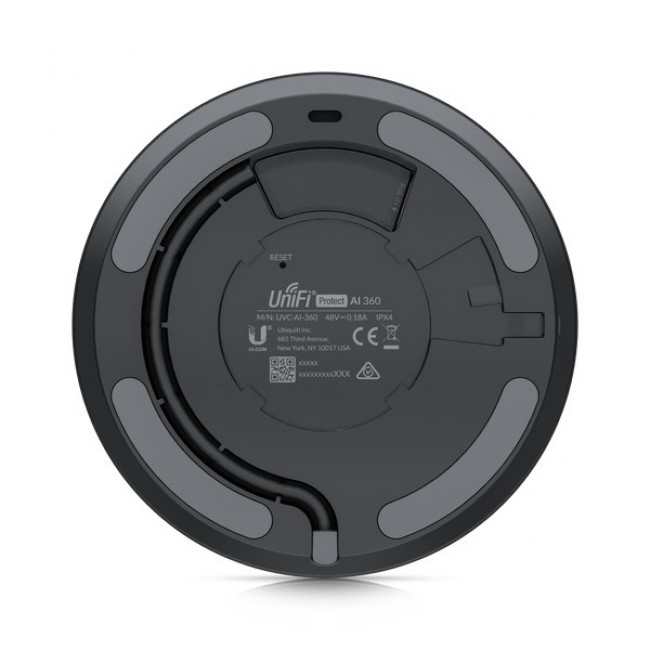 Ubiquiti | Dome Camera | AI 360 | Dome | 4 MP | Fisheye | Power over Ethernet (PoE) | IPX4, IK08 | H.264