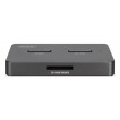 Digitus M.2 NVMe + M.2 SATA SSD docking station with SD Express card reader, USB-CTM