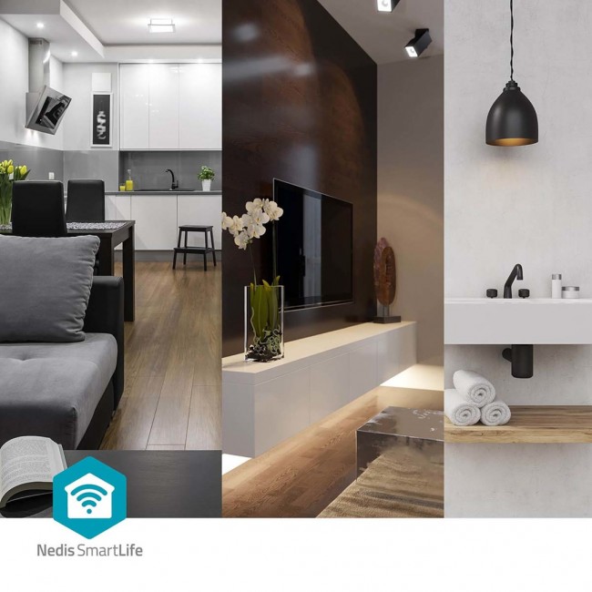 Nedis WIFIP121FWT3 smart plug 3680 W Home White