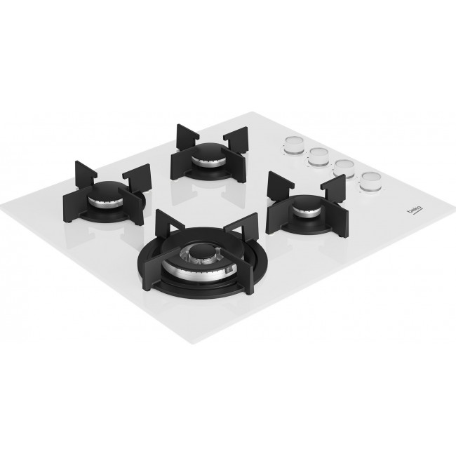 Beko HILW64122SW Built-in gas hob 60 cm, 4 zones White