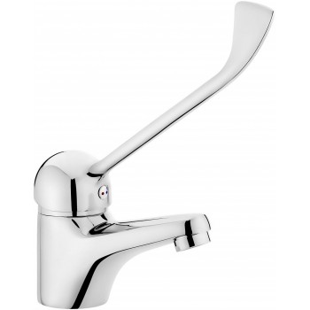 Washbasin mixer with automatic stopper with lever Clinic