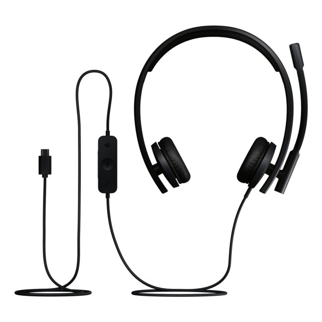 Logitech H570E Headset Wired Head-band Office/Call center USB Type-C Black Logitech H570E Headset Wired Head-band Office/Call center USB Type-C Black