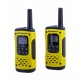 MOTOROLA RADIOTELEFON T92 H2O walkie-talkie 16 channels Black, yellow