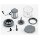 Severin KM 3867 electric food chopper 1 L 400 W Black, Silver, Transparent