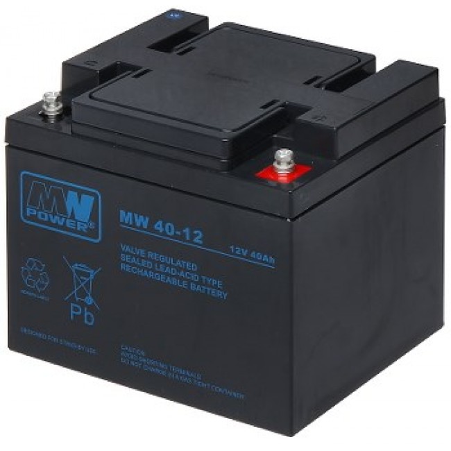 Mw Power Battery 12V/40AH Mw Power Battery 12V/40AH