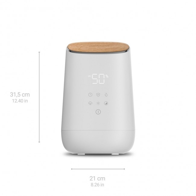 Medisana AH 680 humidifier Ultrasonic 2.6 L White, Wood 24 W Medisana AH 680 humidifier Ultrasonic 2.6 L White, Wood 24 W
