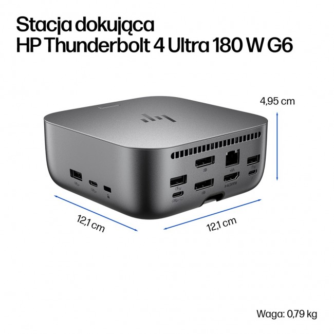 HP Thunderbolt 4 Ultra 180W G6 Dock HP Thunderbolt 4 Ultra 180W G6 Dock