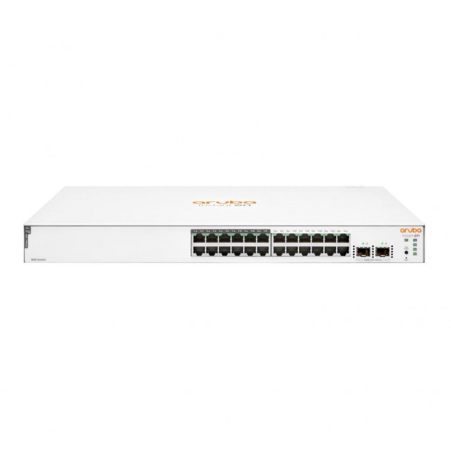 HPE Aruba Networking Networking Instant On Switch 24p Gigabit CL4 PoE 2p SFP 195W 1830 HPE Aruba Networking Networking Instant On Switch 24p Gigabit CL4 PoE 2p SFP 195W 1830
