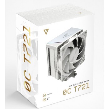MODECOM Volcano 0C T721 Processor Air cooler 12 cm White