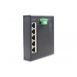 Digitus 5 Port Gigabit Ethernet Network Switch Switch, Flat, Industrial, Unmanaged