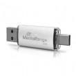 MediaRange MR941-1 USB flash drive 1 TB USB Type-A / USB Type-C 3.2 Gen 1 (3.1 Gen 1) Silver MediaRange MR941-1 USB flash drive 1 TB USB Type-A / USB Type-C 3.2 Gen 1 (3.1 Gen 1) Silver