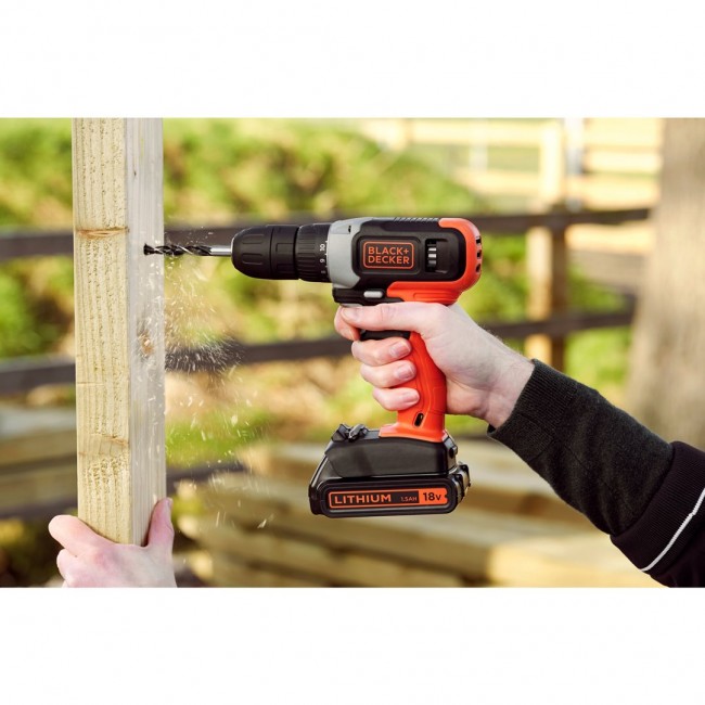 Black & Decker BCD001C1-QW drill Keyless Black, Red Black & Decker BCD001C1-QW drill Keyless Black, Red