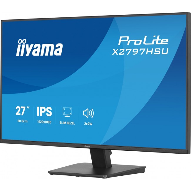 iiyama ProLite X2797HSU-B1 computer monitor 68.6 cm (27 iiyama ProLite X2797HSU-B1 computer monitor 68.6 cm (27