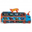 2-in-1 race track transporter, toy vehicle for kids