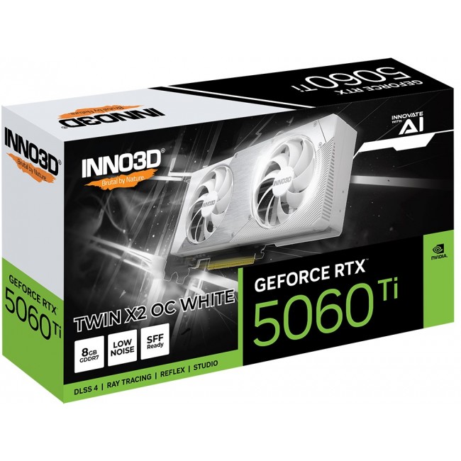 INNO3D GeForce RTX 5060 Ti TWIN X2 OC NVIDIA 8 GB GDDR7 INNO3D GeForce RTX 5060 Ti TWIN X2 OC NVIDIA 8 GB GDDR7