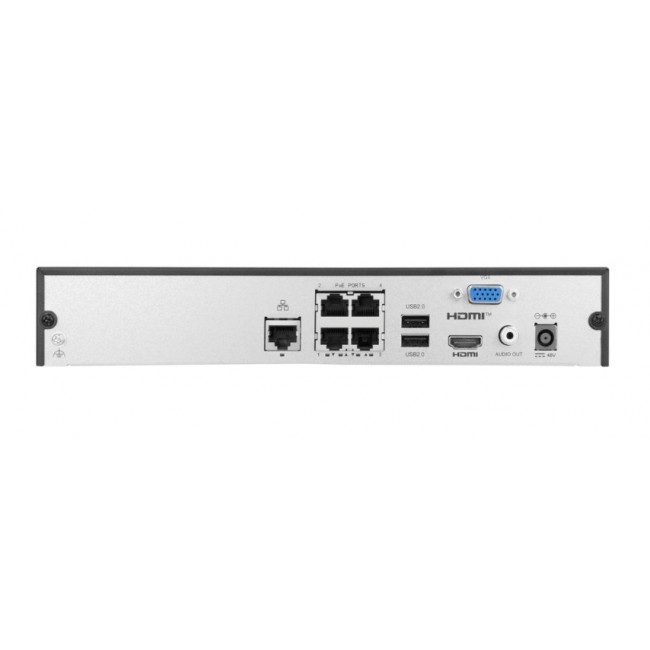 BCS BCS-P-NVR0401-4KE-4P-III 1U Black