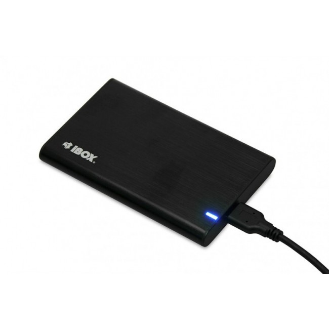 iBox HD-05 HDD/SSD enclosure Black 2.5