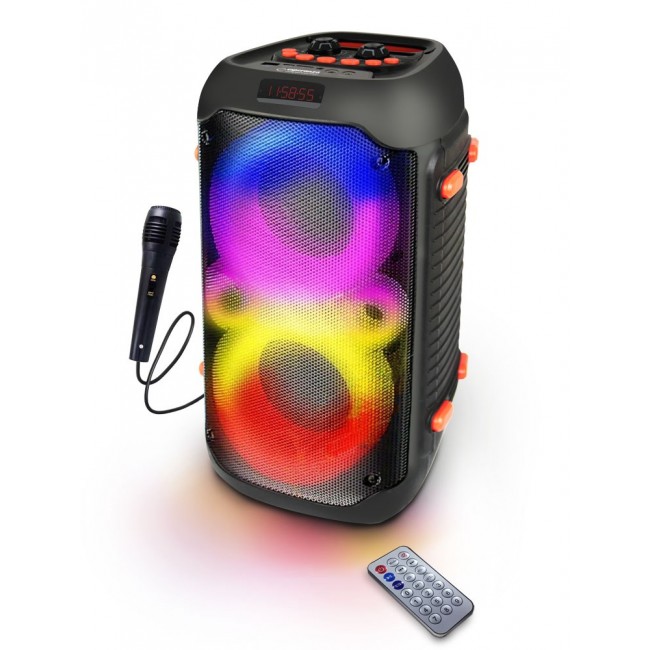 Esperanza EP156 BT FM LED RGB KARAOKE Speaker Black 20W Esperanza EP156 BT FM LED RGB KARAOKE Speaker Black 20W
