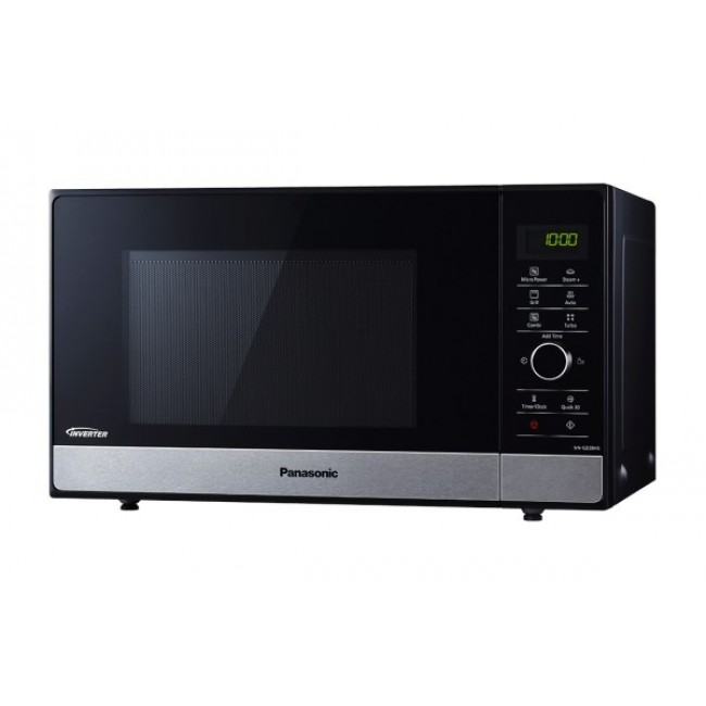 Panasonic NN-GD38HSSUG microwave Countertop Grill microwave 23 L 1000 W Black, Brushed steel