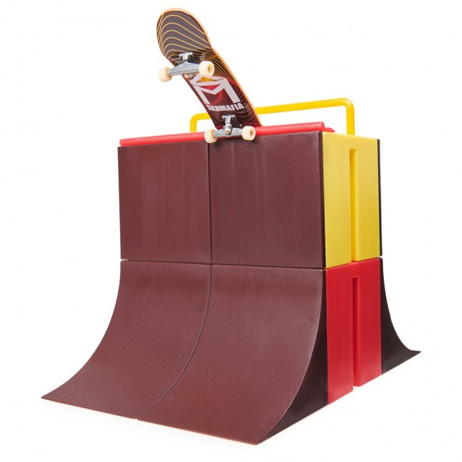 Tech Deck , Pyramid Shredder, X-Connect Park Creator, Customizable and Buildable Ramp Set with Exclusive Fingerboard, Kids Toy for Ages 6 and up Tech Deck , Pyramid Shredder, X-Connect Park Creator, Customizable and Buildable Ramp Set with Exclusive Fingerboard, Kids Toy for Ages 6 and up