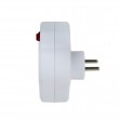 Esperanza ELK311W Electrical splitter 2 GN. USB-C USB-A ON. White Esperanza ELK311W Electrical splitter 2 GN. USB-C USB-A ON. White