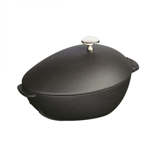 ZWILLING STAUB SPECIAL COCOTTE MUSSEL POT BLACK 2 L Casserole baking dish ZWILLING STAUB SPECIAL COCOTTE MUSSEL POT BLACK 2 L Casserole baking dish