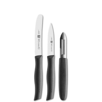 Set of 3 Zwilling Twin Grip knives