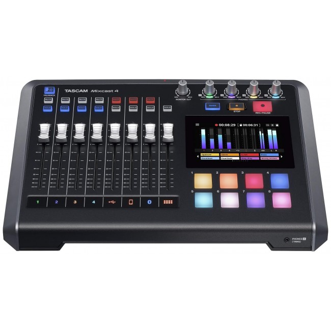 Tascam Mixcast 4 - mixer for podcast recording Tascam Mixcast 4 - mixer for podcast recording