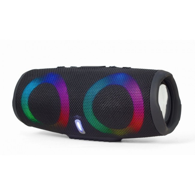 Gembird SPK-BT-LED-02 portable/party speaker Mono portable speaker Black 10 W Gembird SPK-BT-LED-02 portable/party speaker Mono portable speaker Black 10 W