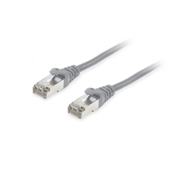 Equip Cat.6A S/FTP Patch Cable, 20 m, Grey