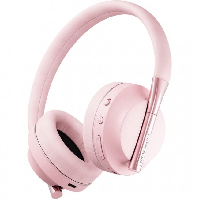 Happy Plugs PLAY Headset Wired & Wireless Head-band USB Type-C Bluetooth Pink gold Happy Plugs PLAY Headset Wired & Wireless Head-band USB Type-C Bluetooth Pink gold