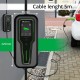 Qoltec Mobile EV Car Charger Adjustable 2in1 Type2 | 3.5kW | 230V | LCD | Portable | Wallbox | 5m