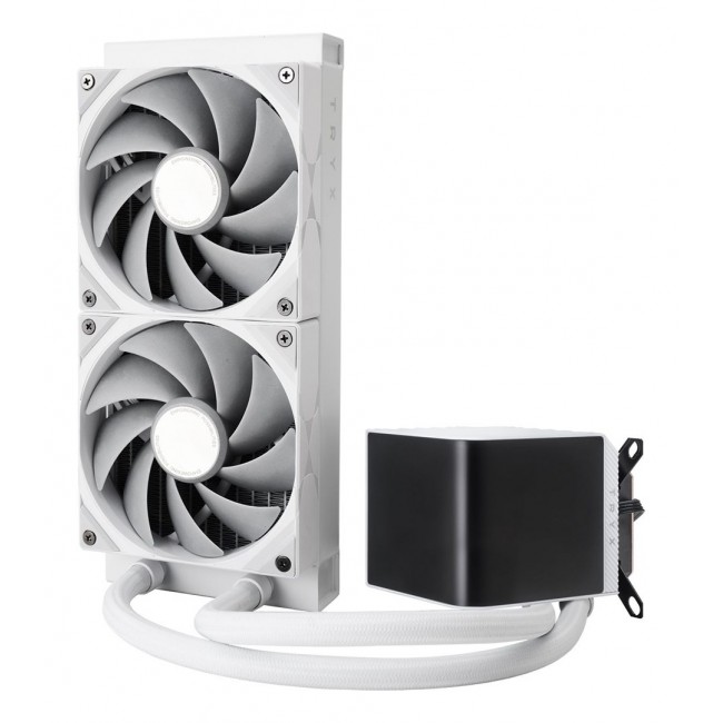TRYX PANORAMA 240 Processor Liquid cooling kit 12 cm White 1 pc(s) TRYX PANORAMA 240 Processor Liquid cooling kit 12 cm White 1 pc(s)
