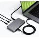 Satechi ST-HT4SHM-EU interface hub Thunderbolt 4 40000 Mbit/s Grey