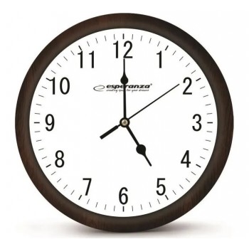 Esperanza Los Angeles Mechanical clock Round Black, White